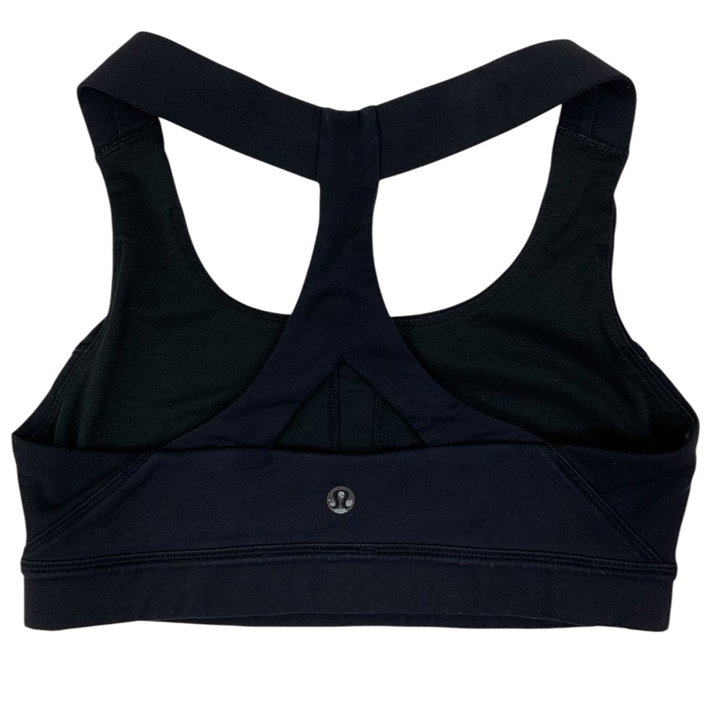 LULULEMON Black Sports Bra Size 4